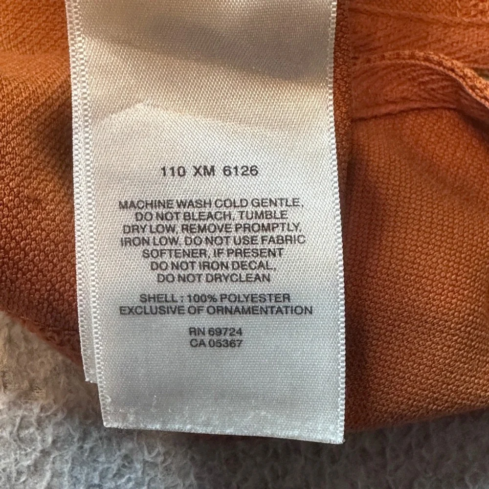 Texas Longhorns Columbia Polo Shirt Mens XL Orange PFG Omni-Shade Short Sleeve